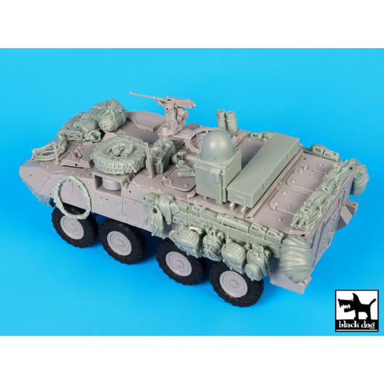 Black Dog T35146 1/35 US Stryker WINT-T B with equip.accessories set for Trumpeter