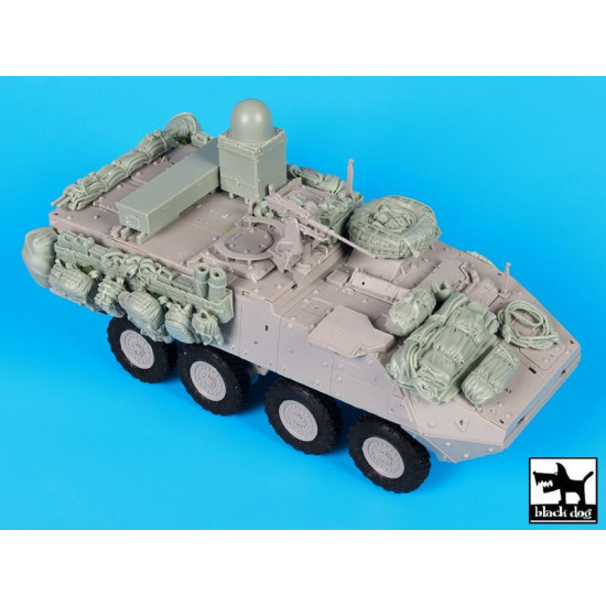 Black Dog T35146 1/35 US Stryker WINT-T B with equip.accessories set for Trumpeter