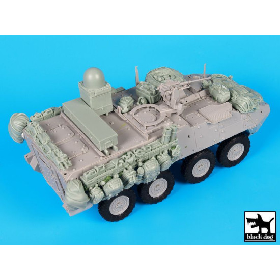 Black Dog T35146 1/35 US Stryker WINT-T B with equip.accessories set for Trumpeter