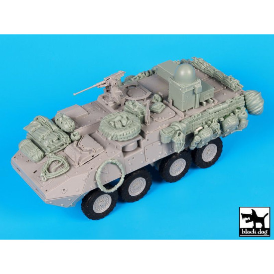 Black Dog T35146 1/35 US Stryker WINT-T B with equip.accessories set for Trumpeter