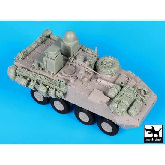 Black Dog T35148 1/35 US Stryker WINT-T C with equip.accessories set for Trumpeter