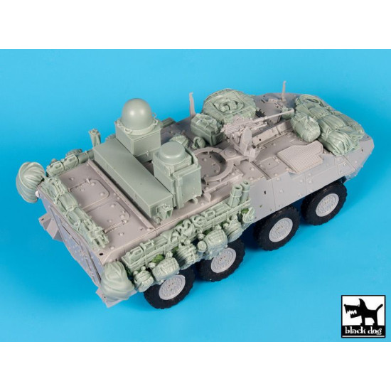 Black Dog T35148 1/35 US Stryker WINT-T C with equip.accessories set for Trumpeter