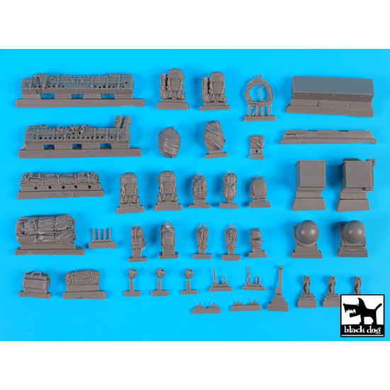 Black Dog T35148 1/35 US Stryker WINT-T C with equip.accessories set for Trumpeter