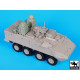 Black Dog T35149 1/35 US Stryker WINT -T C accessories set for Trumpeter