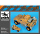 Black Dog T35150 1/35 M-ATV WINT-T A with equip.accessories set for Panda