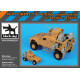 Black Dog T35151 1/35 M-ATV WINT-T B with equip.accessories set for Panda