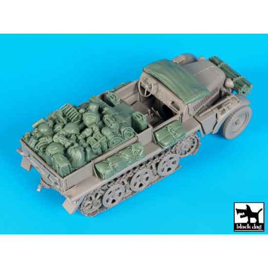 Black Dog T35155 1/35 Sd.Kfz 10 accessories set for Dragon