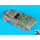 Black Dog T35155 1/35 Sd.Kfz 10 accessories set for Dragon