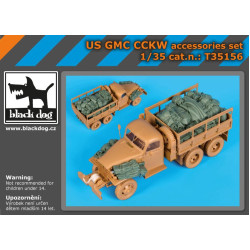 Black Dog T35156 1/35 US GMC CCKW accessories set for Hobby Boss