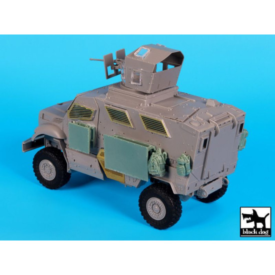 Black Dog T35158 1/35 4X4 MRAP accessories set for Kinetic