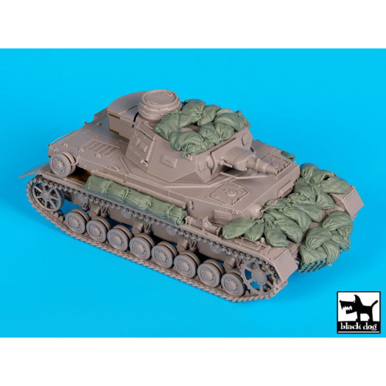 Black Dog T35159 1/35 Pz.Kpfw. III accessories set for Italeri