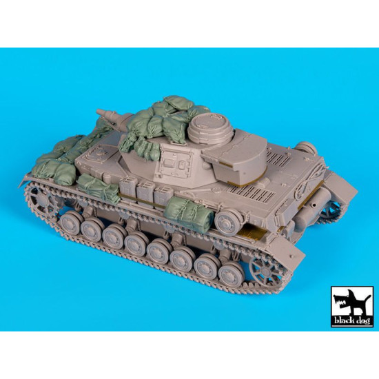 Black Dog T35159 1/35 Pz.Kpfw. III accessories set for Italeri