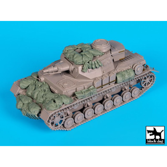 Black Dog T35159 1/35 Pz.Kpfw. III accessories set for Italeri