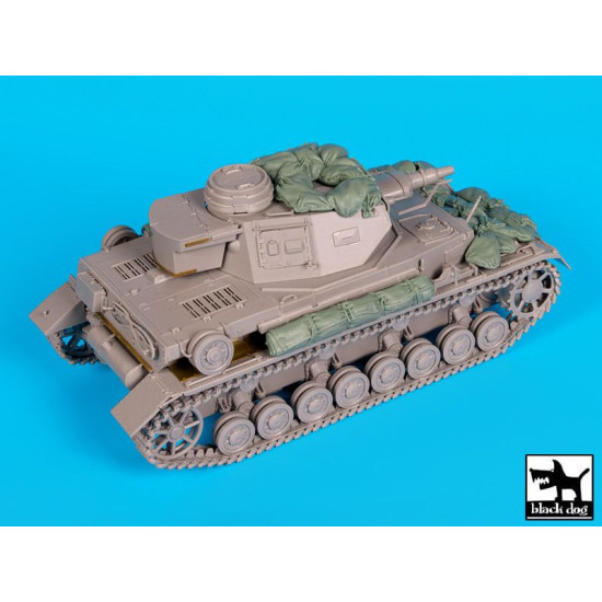 Black Dog T35159 1/35 Pz.Kpfw. III accessories set for Italeri