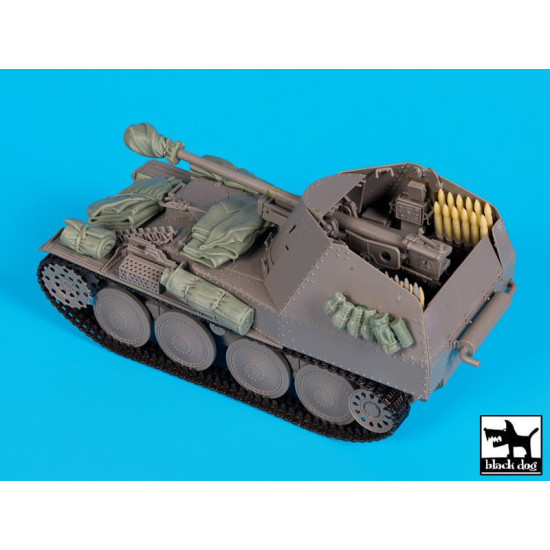 Black Dog T35161 1/35 Marder III accessories set for Dragon