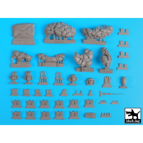 Black Dog T35162 1/35 M48A3 big accessories set for Dragon