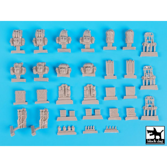 Black Dog T35164 1/35 US Army(Vietnam)equipment accessories set