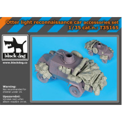 Black Dog T35165 1/35 Otter light reconnaissance car accessories set for IBG Models