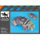 Black Dog T35165 1/35 Otter light reconnaissance car accessories set for IBG Models