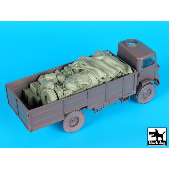 Black Dog T35166 1/35 Bedford QLT troop carrier accessories set for IBG Models