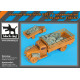 Black Dog T35167 1/35 German army truck G917 T accessories set for ICM