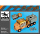 Black Dog T35168 1/35 M1070 Gun truck conversion set for Hobby Boss