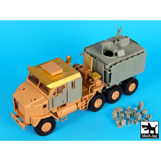 Black Dog T35168 1/35 M1070 Gun truck conversion set for Hobby Boss