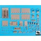 Black Dog T35168 1/35 M1070 Gun truck conversion set for Hobby Boss