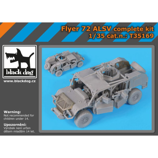 Black Dog T35169 1/35 Flyer 72 ALSV complete kit