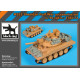 Black Dog T35172 1/35 M 551 Sheridan Gulf War accessories set for Academy