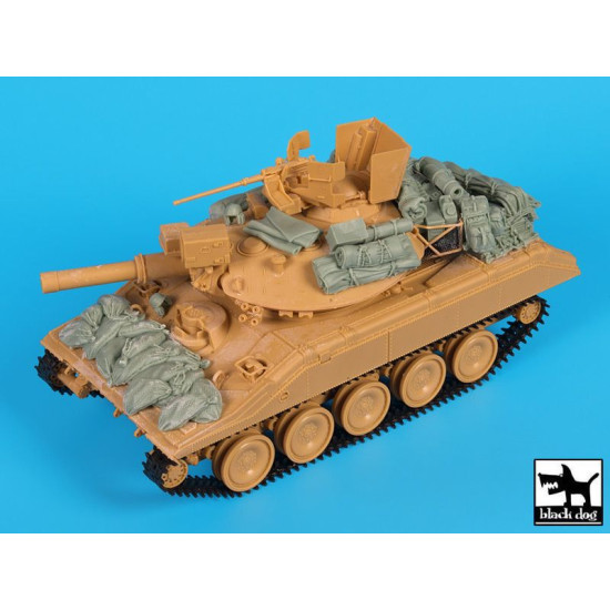 Black Dog T35172 1/35 M 551 Sheridan Gulf War accessories set for Academy