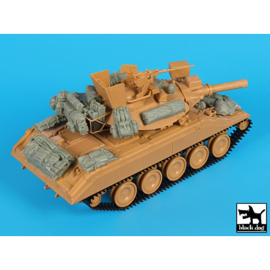 Black Dog T35172 1/35 M 551 Sheridan Gulf War accessories set for Academy