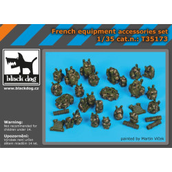 Black Dog T35173 1/35 French equipment accessories set