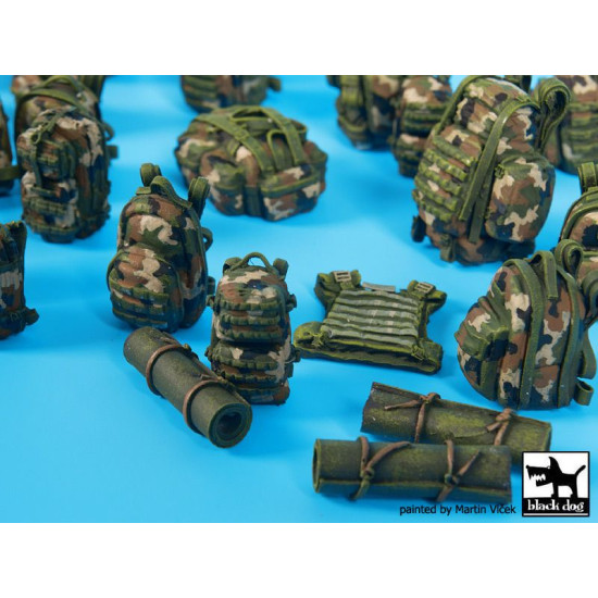 Black Dog T35173 1/35 French equipment accessories set