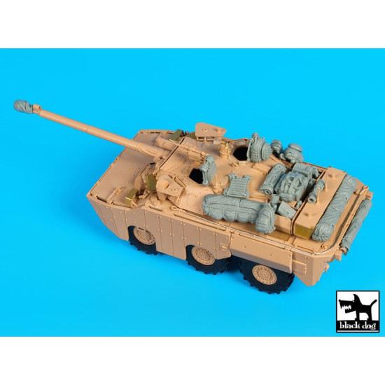 Black Dog T35174 1/35 AMX 10RCR Separ accessories set for Tiger-Model