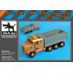 Black Dog T35175 1/35 M1070 Het Dump truck conversion set for Hobby Boss