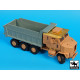 Black Dog T35175 1/35 M1070 Het Dump truck conversion set for Hobby Boss