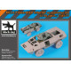 Black Dog T35177 1/35 M1117 Guardian interior accessories set for Trumpeter