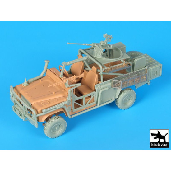 Black Dog T35180 1/35 Land Rover Austrelian special forces accessories set for Hobby Boss