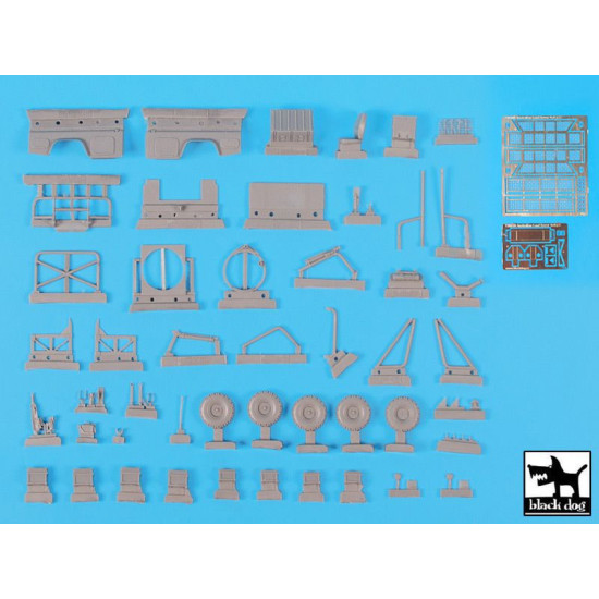 Black Dog T35180 1/35 Land Rover Austrelian special forces accessories set for Hobby Boss