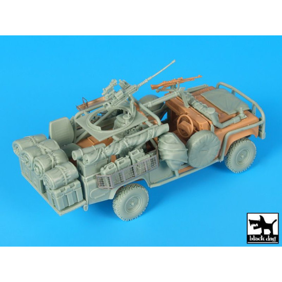 Black Dog T35181 1/35 Land Rover Australian special forces big accessories set for Hobby Boss