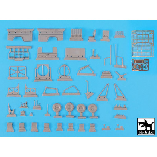 Black Dog T35181 1/35 Land Rover Australian special forces big accessories set for Hobby Boss