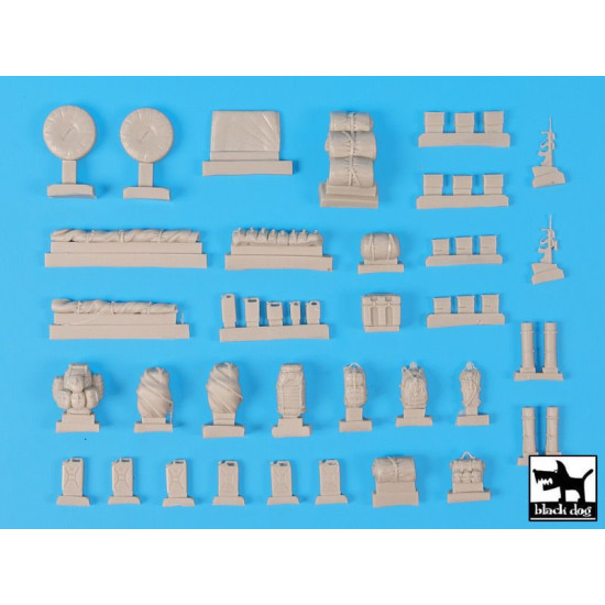 Black Dog T35181 1/35 Land Rover Australian special forces big accessories set for Hobby Boss