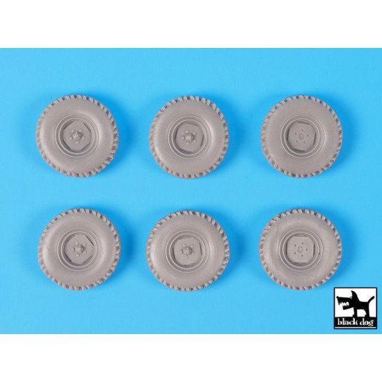 Black Dog T35183 1/35 Australian Land Rover wheels accessories set