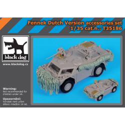 Black Dog T35186 1/35 Fennek Dutch version accessories set for Trumpeter