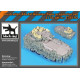 Black Dog T35192 1/35 Australian ASLAV Hessian tape accessories set for Trumpeter