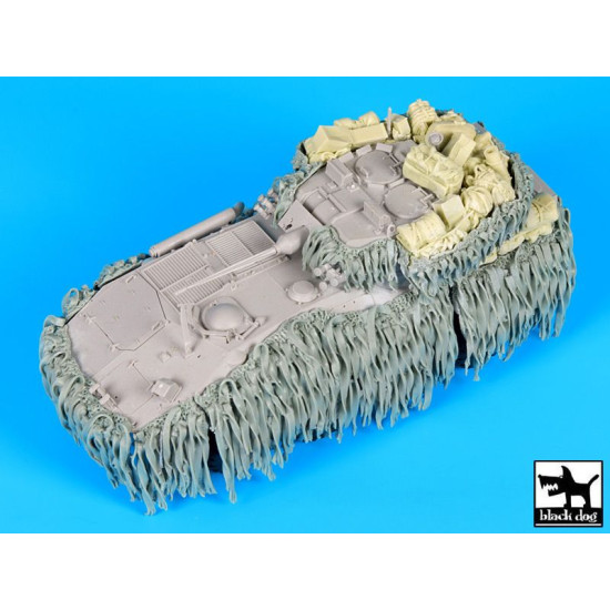 Black Dog T35192 1/35 Australian ASLAV Hessian tape accessories set for Trumpeter