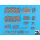 Black Dog T35192 1/35 Australian ASLAV Hessian tape accessories set for Trumpeter