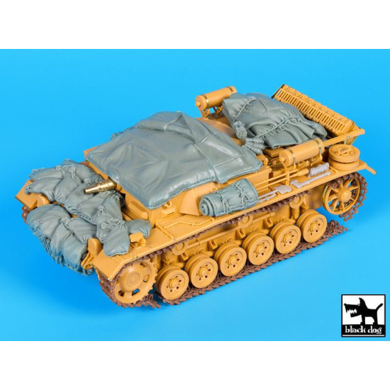 Black Dog T35193 1/35 Sturmgeschutz III Ausf.D accessories set for Dragon