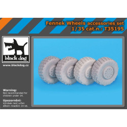 Black Dog T35195 1/35 Fennek wheels accessories set